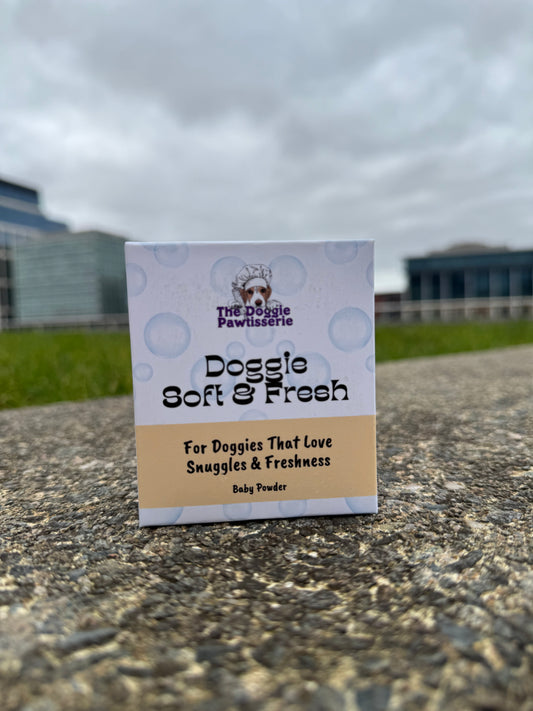 Doggie Soft & Fresh - Baby Powder Shampoo Bar