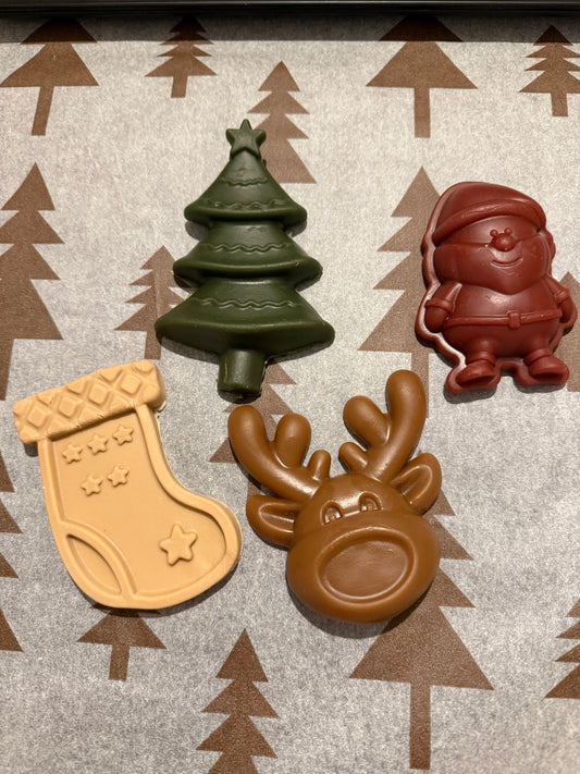 Christmas Santa, Reindeer, Stocking or Christmas Tree